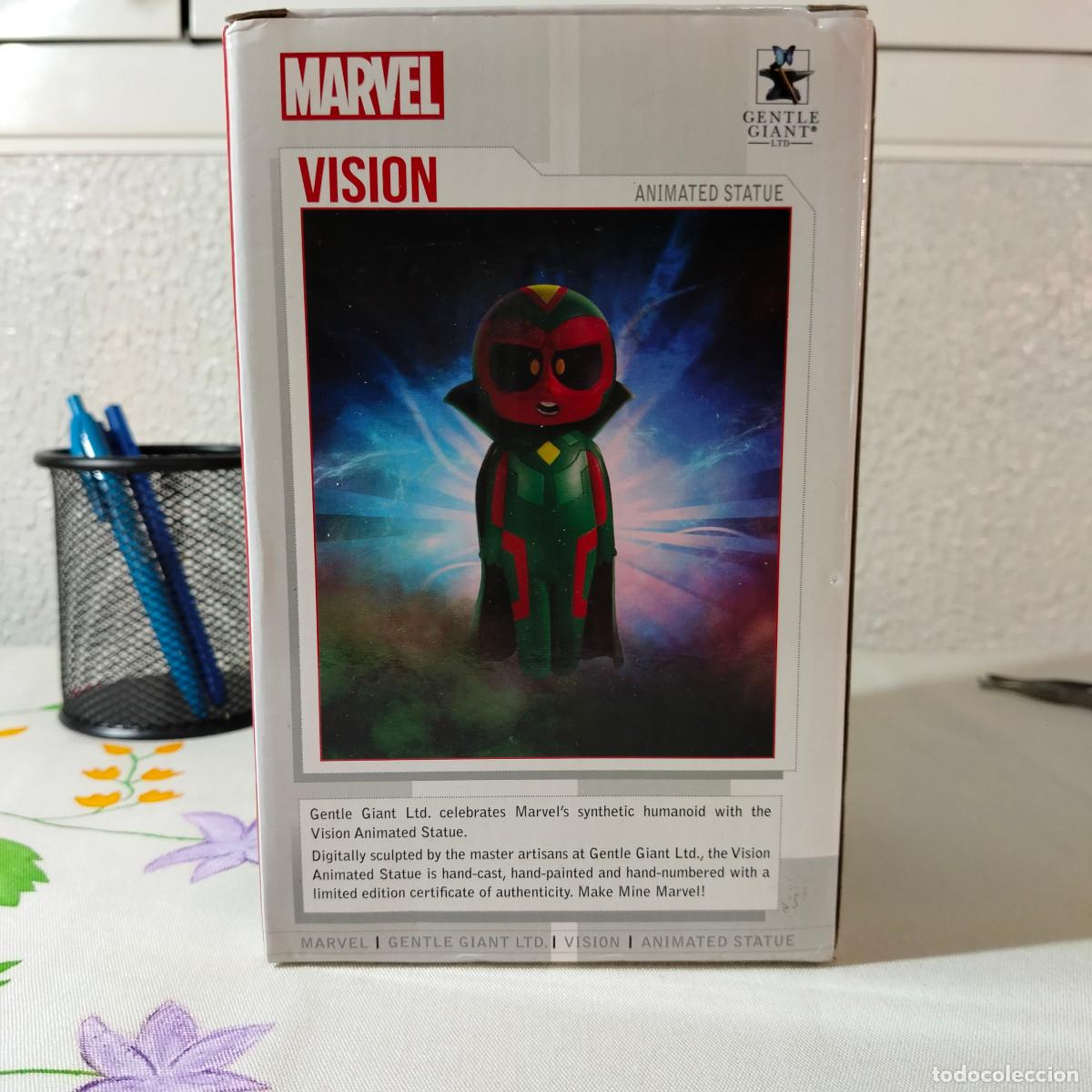Figuras de acci&oacute;n: Figura Vision Marvel Statue Gentle Giant nueva - Foto 3