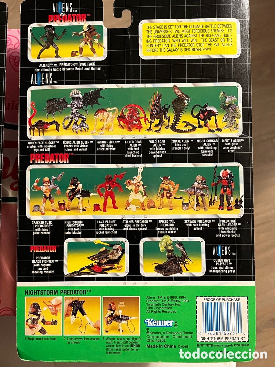Figuras de acci&oacute;n: Figura Predator kenner - Foto 3