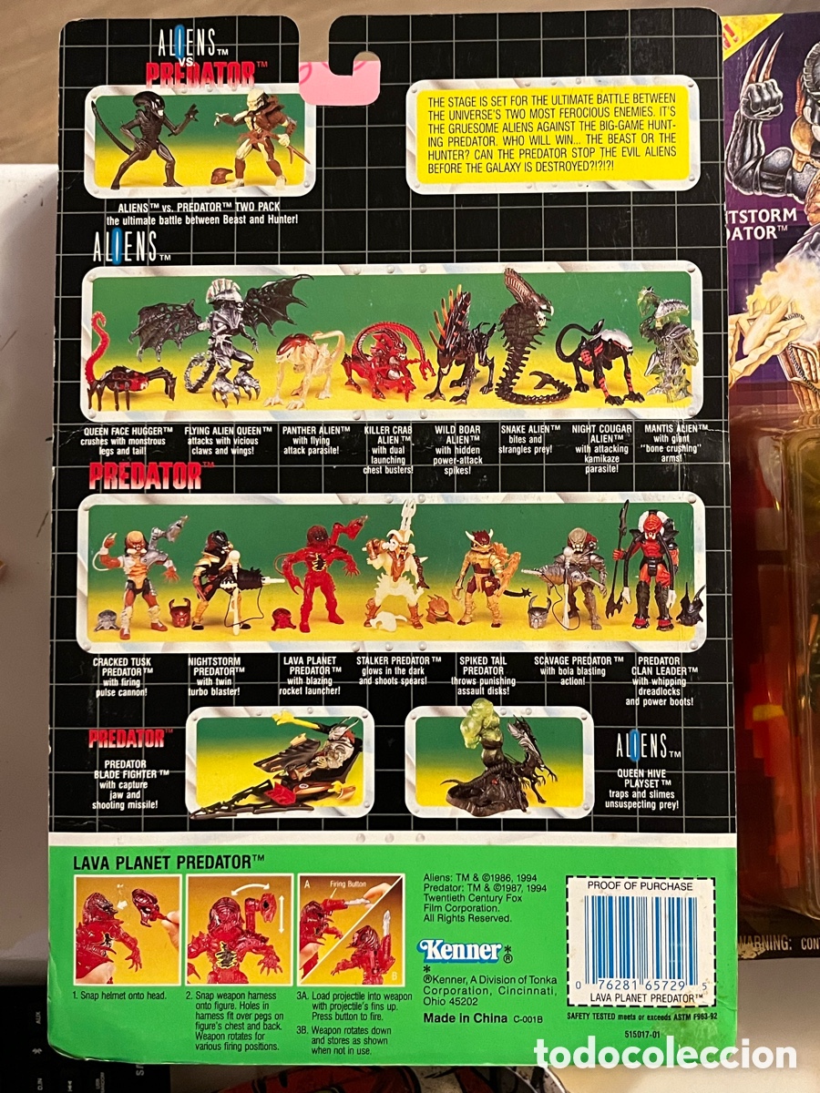 Figuras de acci&oacute;n: Blister Predator kenner - Foto 3