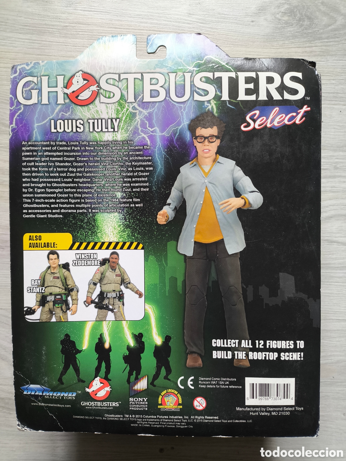 Figuras de acci&oacute;n: Figura Louis Tully Ghostbusters Diamond select nuevo - Foto 2