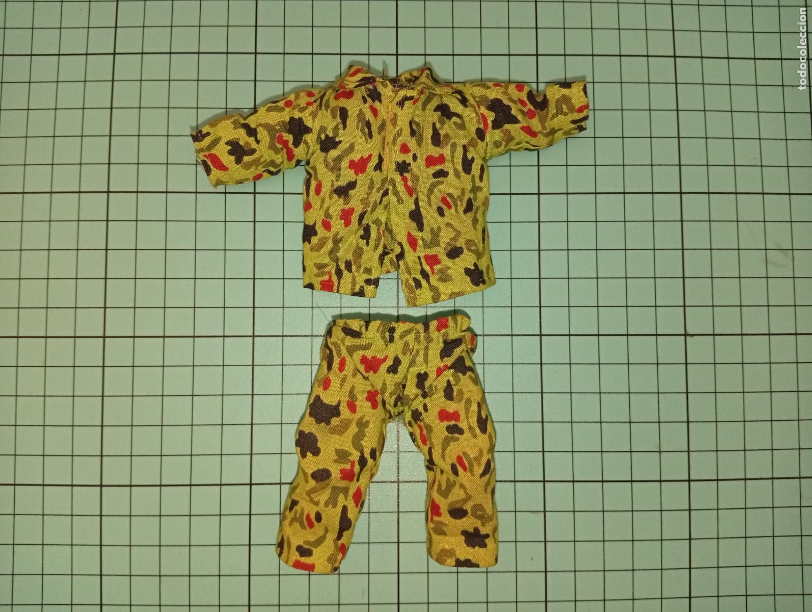 Figuras de acci&oacute;n: Uniforme Militar Camuflaje Figura Last Warriors Madison Vintage Bootleg Masters del universo Motu