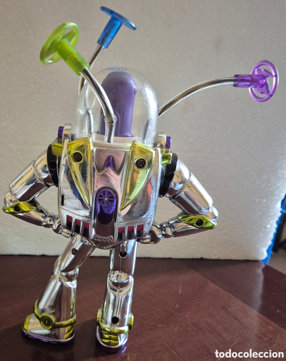 Figuras de acci&oacute;n: Raro Buzz Lightyear Cromo argento originale anni 90 - Foto 2