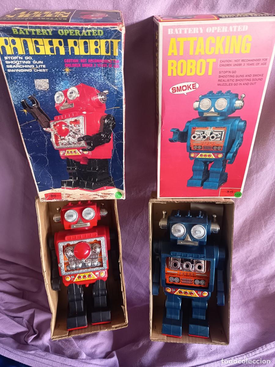 Figuras de acci&oacute;n: PAREJA DE ROBOTS ,( japan),RANGER Y ATTACKING - Foto 1