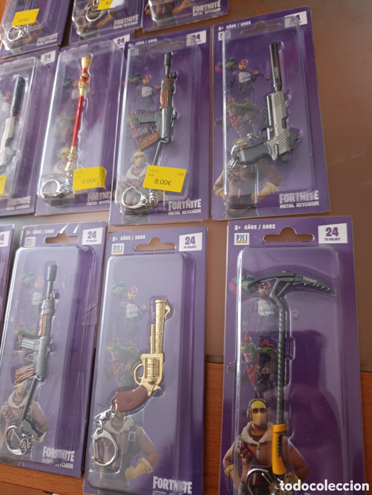 Figuras de acci&oacute;n: Llaveros fortnite lote de 7 - Foto 2