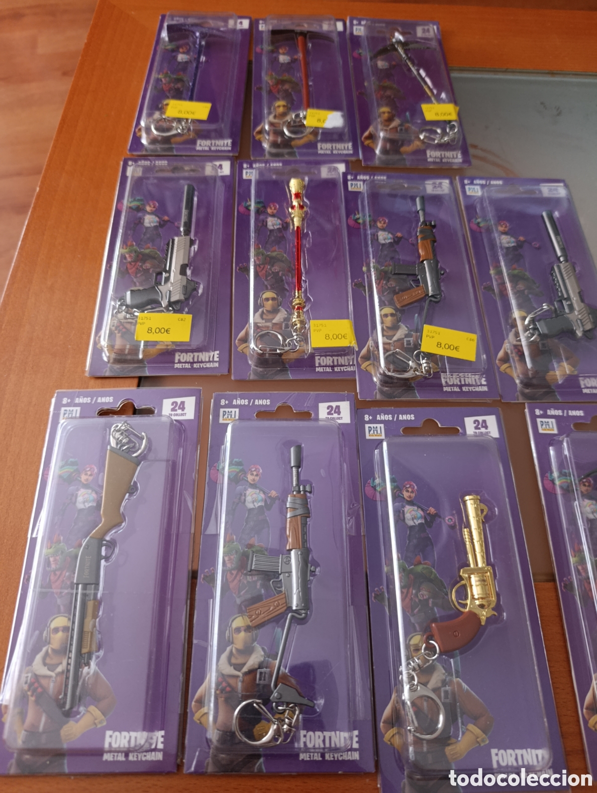 Figuras de acci&oacute;n: Llaveros fortnite lote de 7 - Foto 1