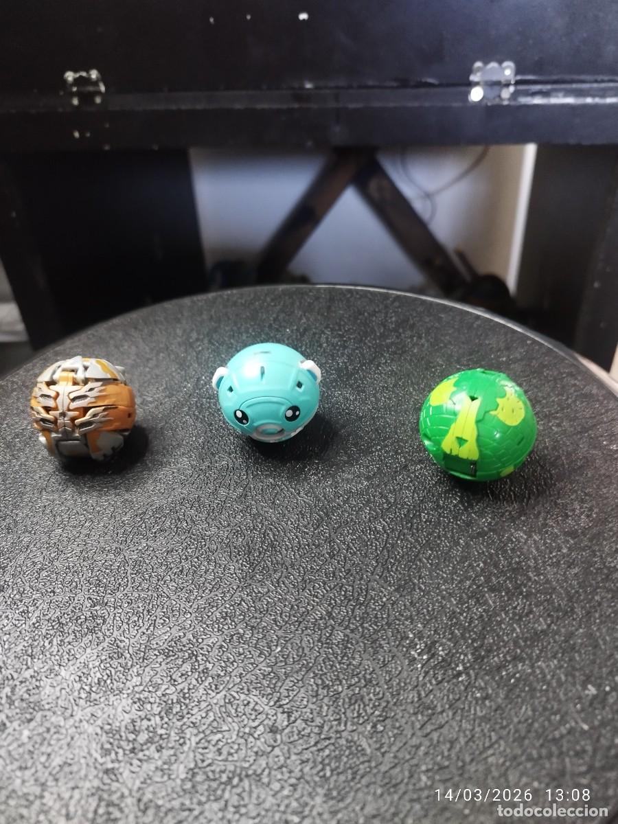 Figuras de acci&oacute;n: Lote de 3 Bakugan + cartas - Foto 4