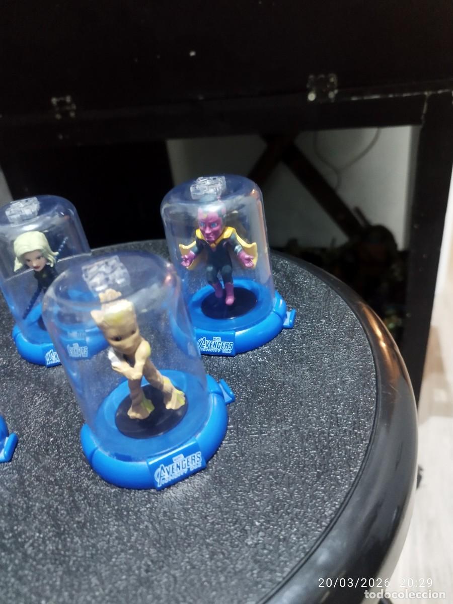 Figuras de acci&oacute;n: Lote Figuras Marvel C&aacute;psulas - Foto 2