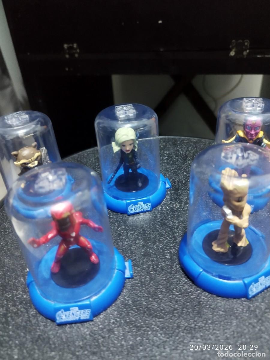 Figuras de acci&oacute;n: Lote Figuras Marvel C&aacute;psulas - Foto 3