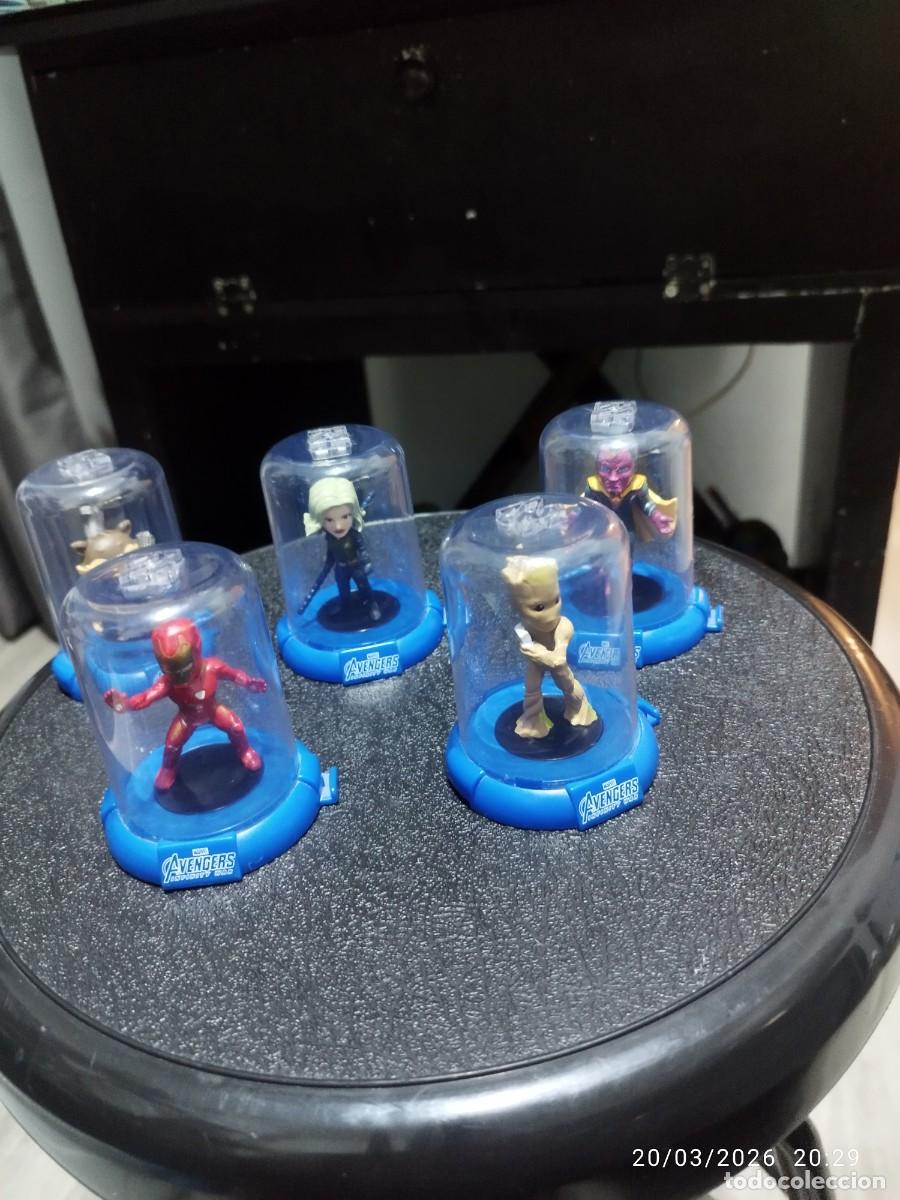Figuras de acci&oacute;n: Lote Figuras Marvel C&aacute;psulas - Foto 5