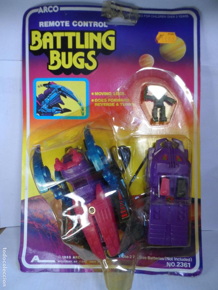 Figuras de acci&oacute;n: FIGURA BATTLING BUGS MANTIS 1985 ARCO NUEVO