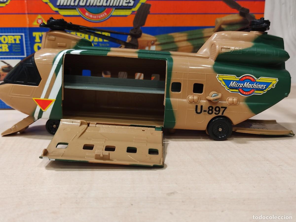 Figuras de acci&oacute;n: Helic&oacute;ptero micro machines Chopper - Foto 5