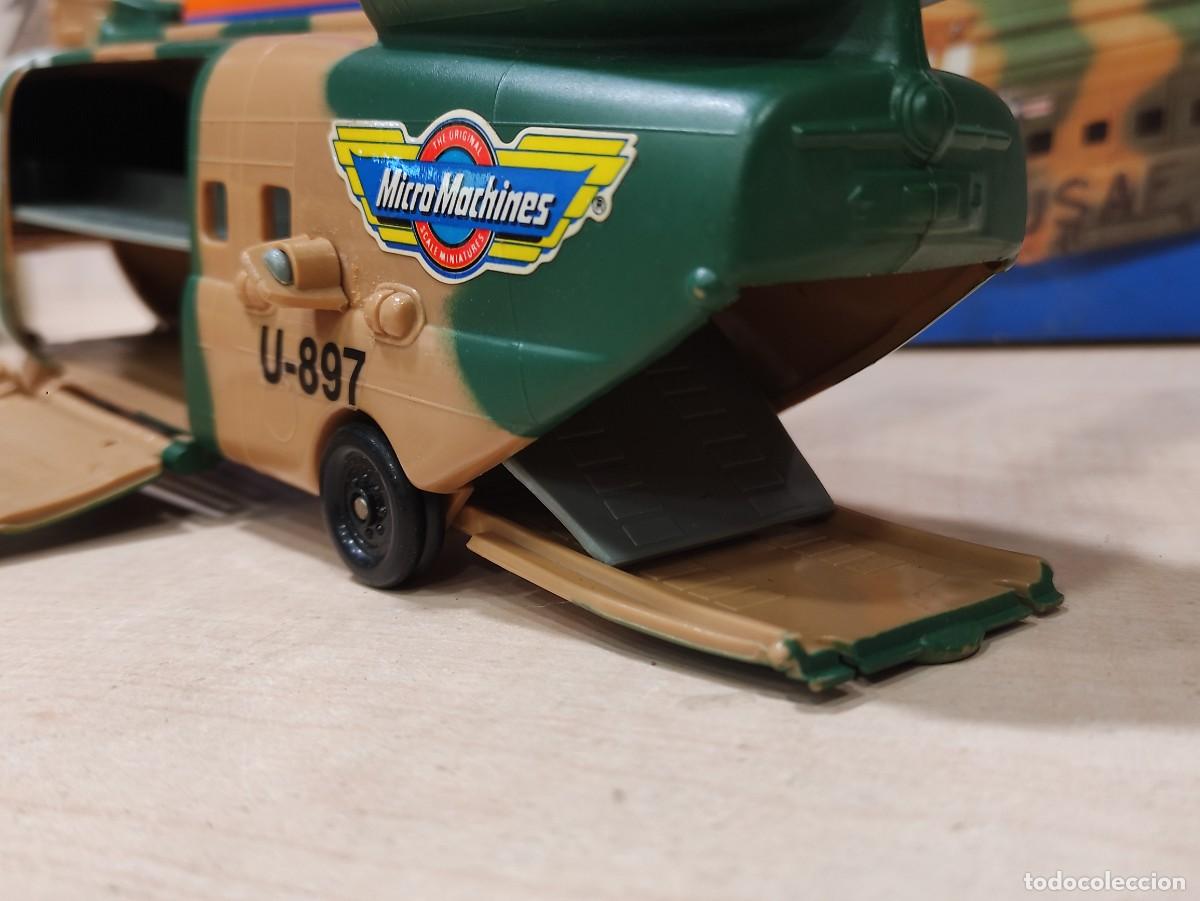Figuras de acci&oacute;n: Helic&oacute;ptero micro machines Chopper - Foto 6
