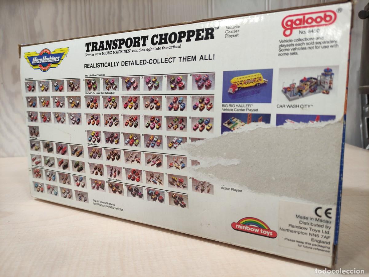 Figuras de acci&oacute;n: Helic&oacute;ptero micro machines Chopper - Foto 8