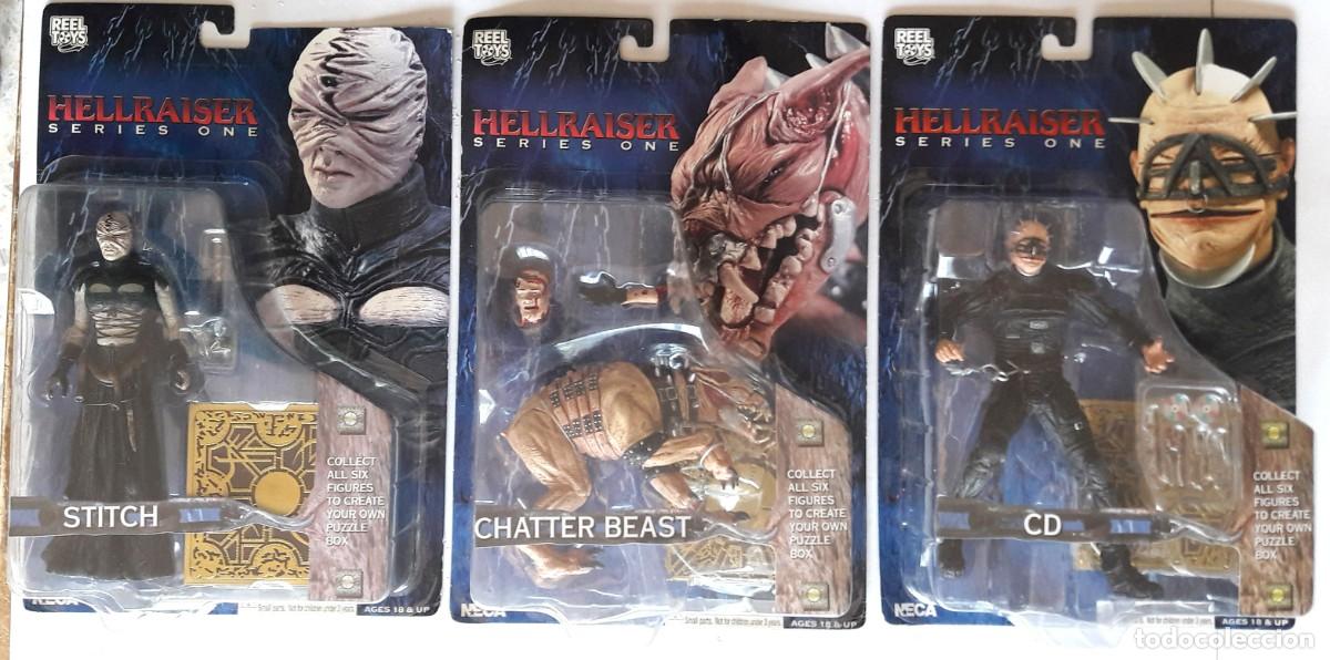 Figuras de acci&oacute;n: Figuras Hellraiser NECA Serie 1 completa con extras - Foto 3
