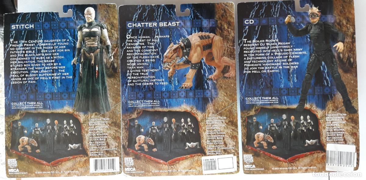 Figuras de acci&oacute;n: Figuras Hellraiser NECA Serie 1 completa con extras - Foto 4