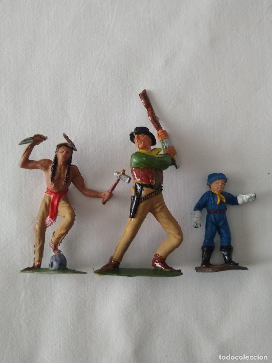 Figuras de acci&oacute;n: Cabo Rusti de Pech y indio y vaquero de Jecsan - Foto 2