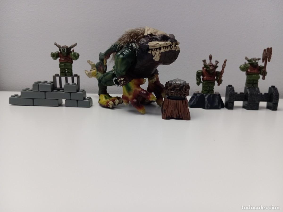 Figuras de acci&oacute;n: LOTE MEGA BLOCKS DRAGONS CRYSTAL WARS - Foto 1