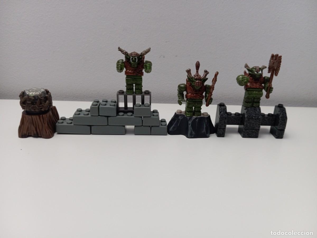 Figuras de acci&oacute;n: LOTE MEGA BLOCKS DRAGONS CRYSTAL WARS - Foto 4