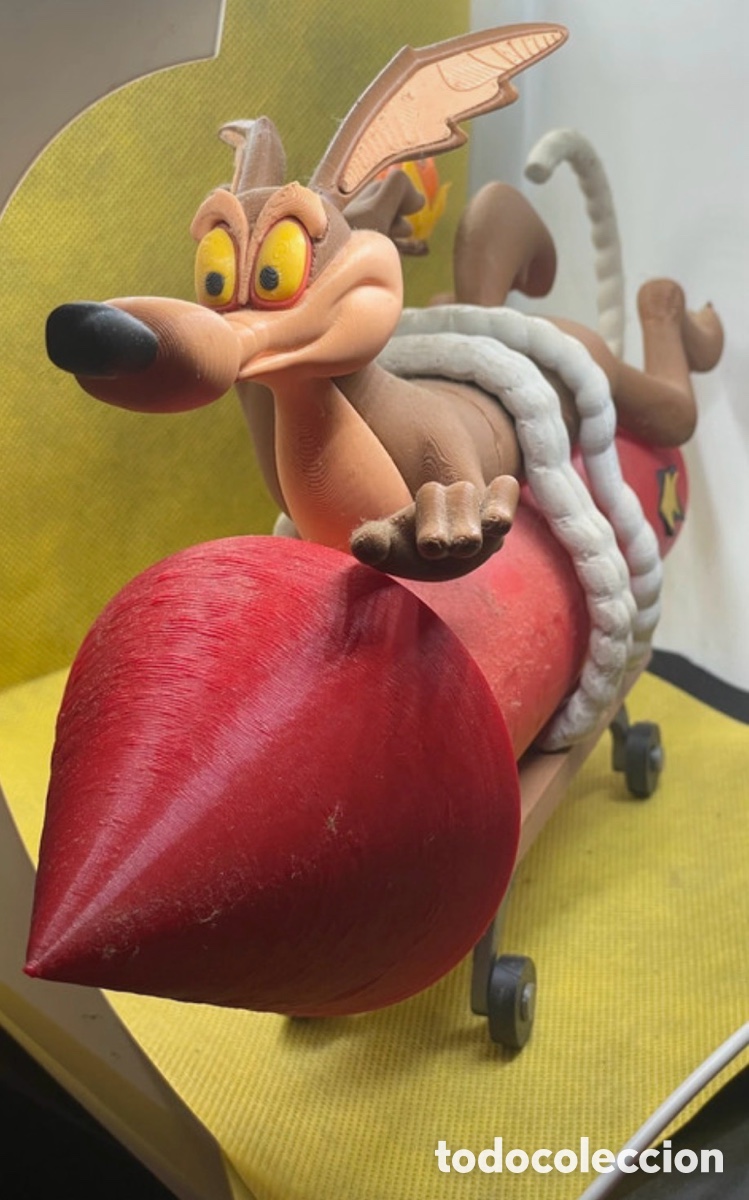 Figuras de acci&oacute;n: Coyote colecci&oacute;n figura 3D PLA - Foto 2