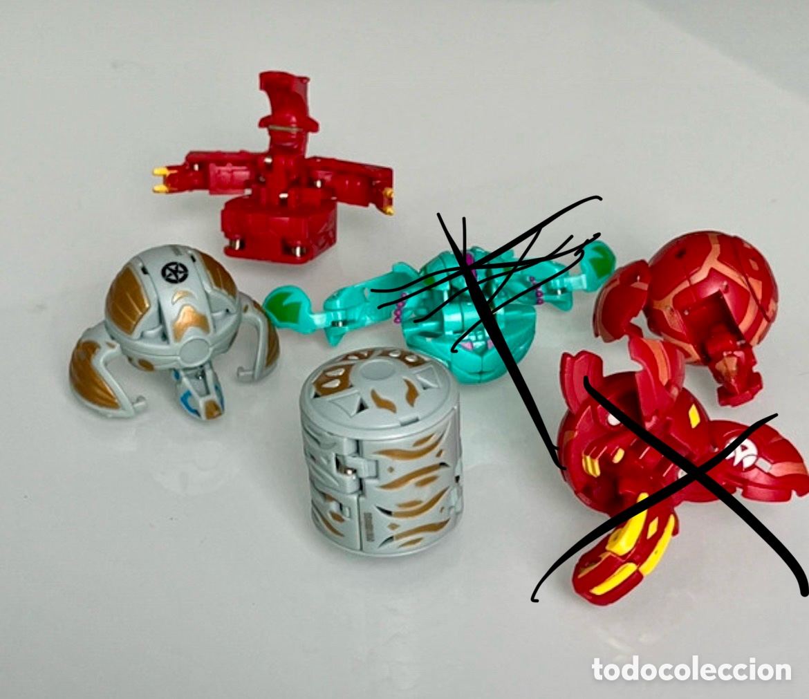 Figurines d'action: 4 bakugan battle brawlers