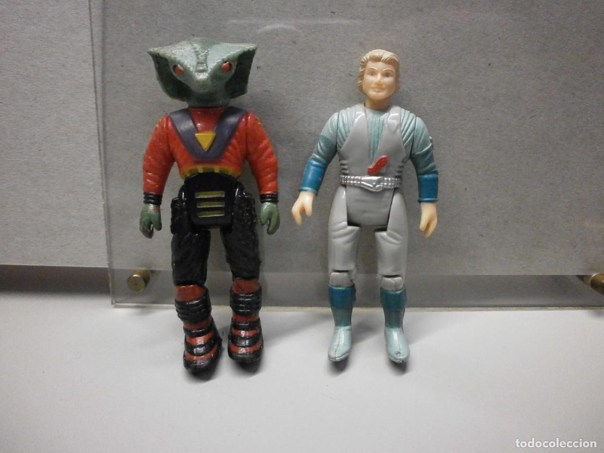Figuras de acci&oacute;n: lote de 2 figuras dino riders - Foto 1