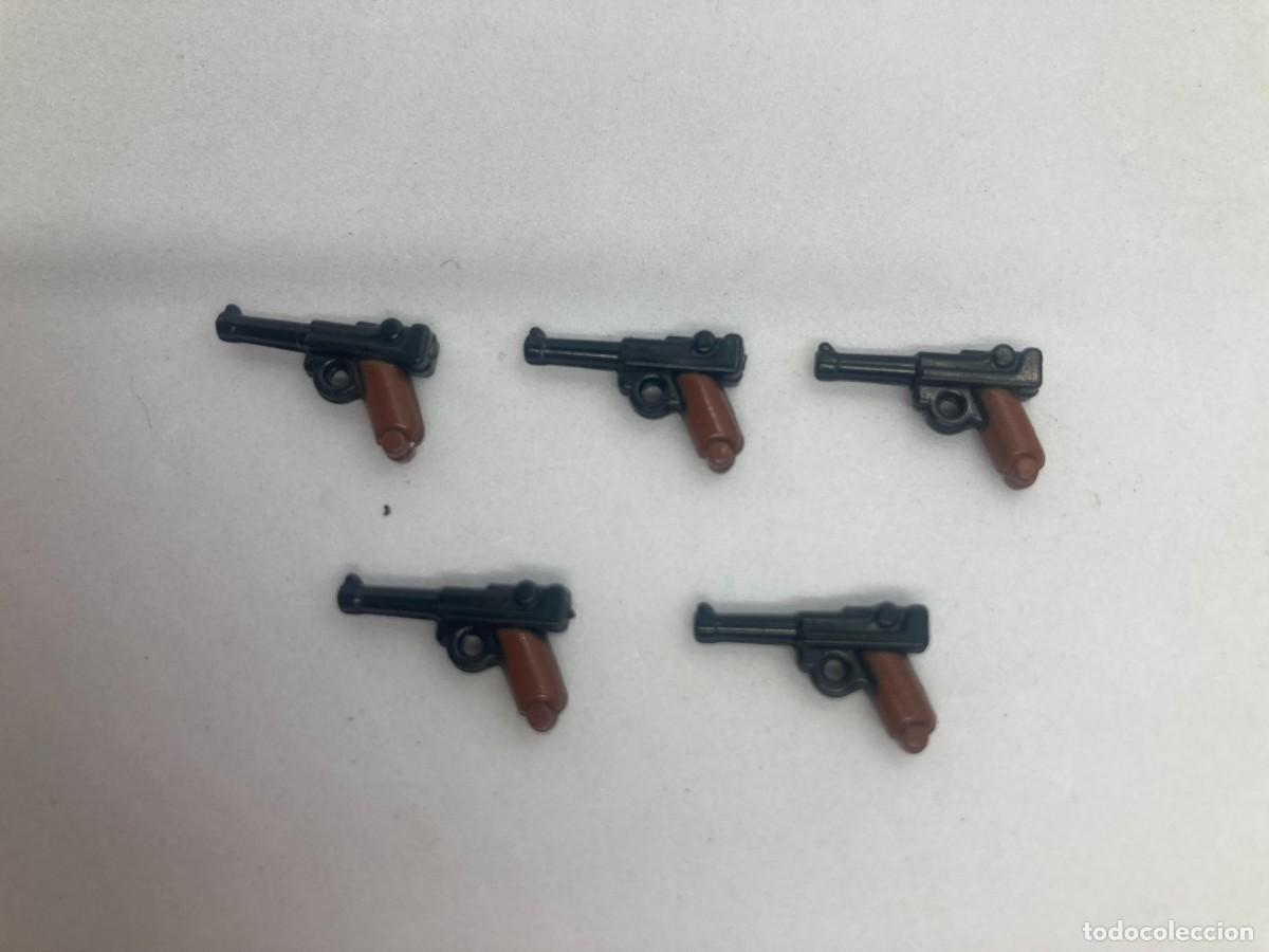 Figuras de acci&oacute;n: Minifiguras pistolas Luger alemanas