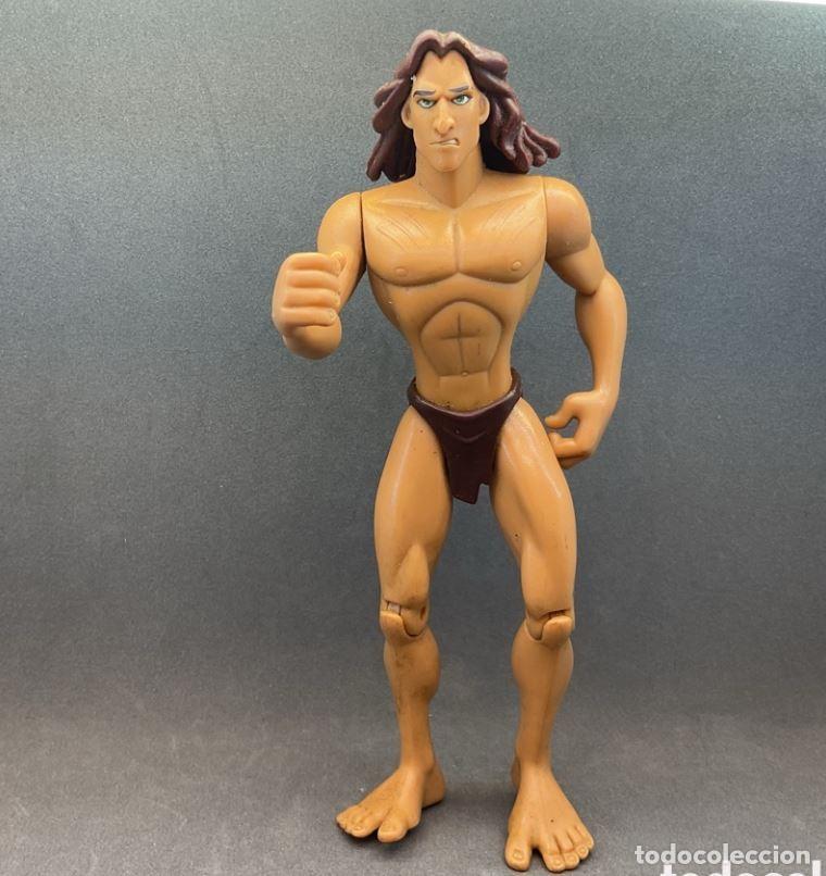 Figuras de acci&oacute;n: FIGURA ARTICULADA DE TARZAN. BURROUGHS AND DISNEY. 17 CENTIMETROS.