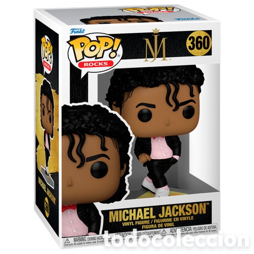 Figuras de acci&oacute;n: Figura POP Michael Jackson Billie Jean