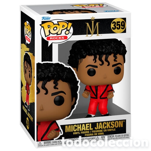 Figuras de acci&oacute;n: Figura POP Rocks Michael Jackson