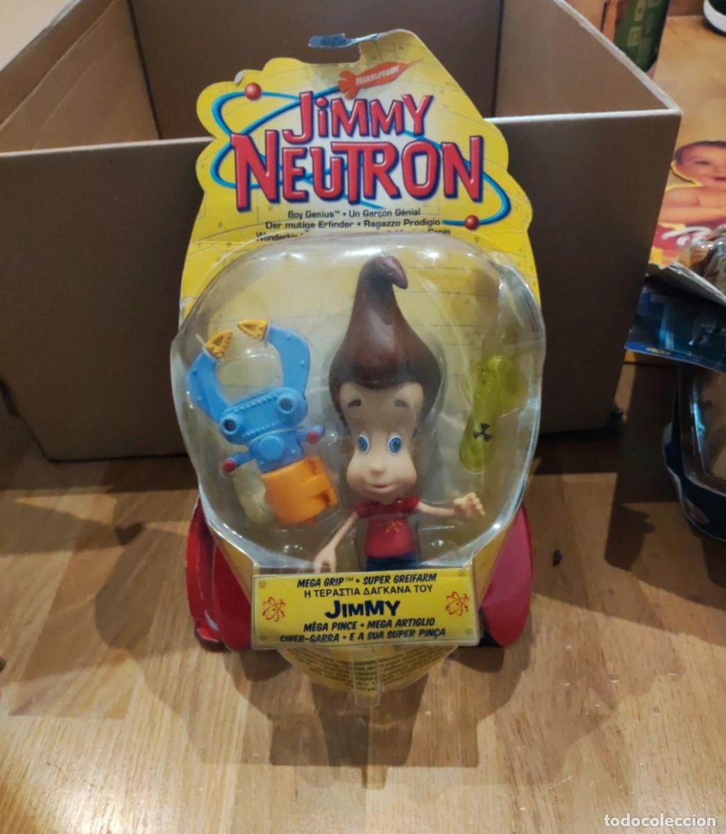 Figuras de acci&oacute;n: figura jimmy neutron nickelodeon