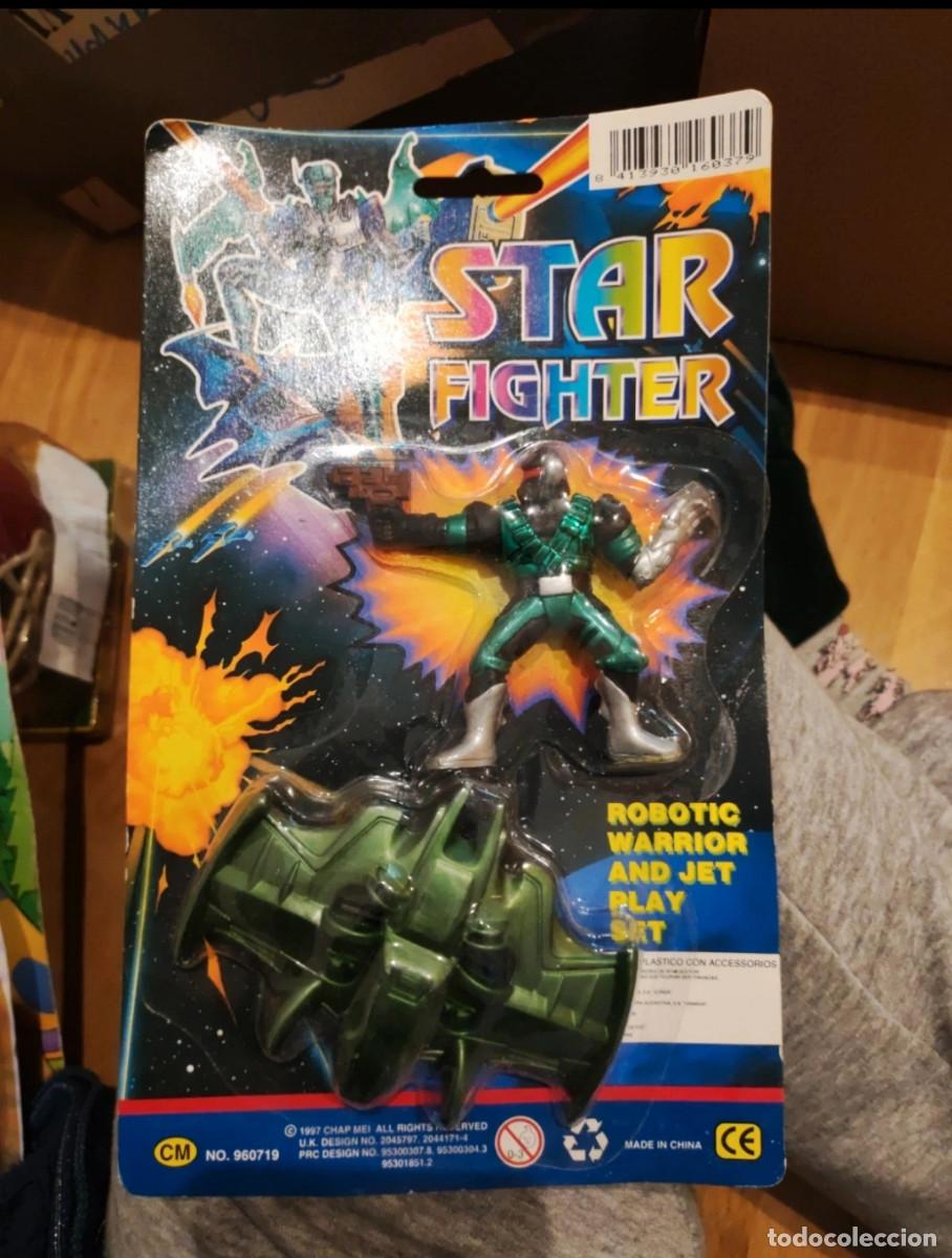 Figuras de acci&oacute;n: antigua figura star fighter de chap mei