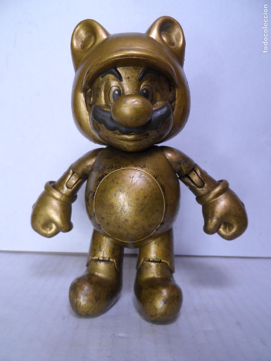 Figuras de acci&oacute;n: FIGURA SUPER MARIO BROS TANOOKI MARIO TROPHY 2015 JAKKS PACIFIC