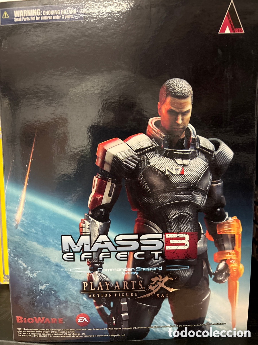 Figuras de acci&oacute;n: Mass Effect 3 Comandante Shepard Play Arts Kai