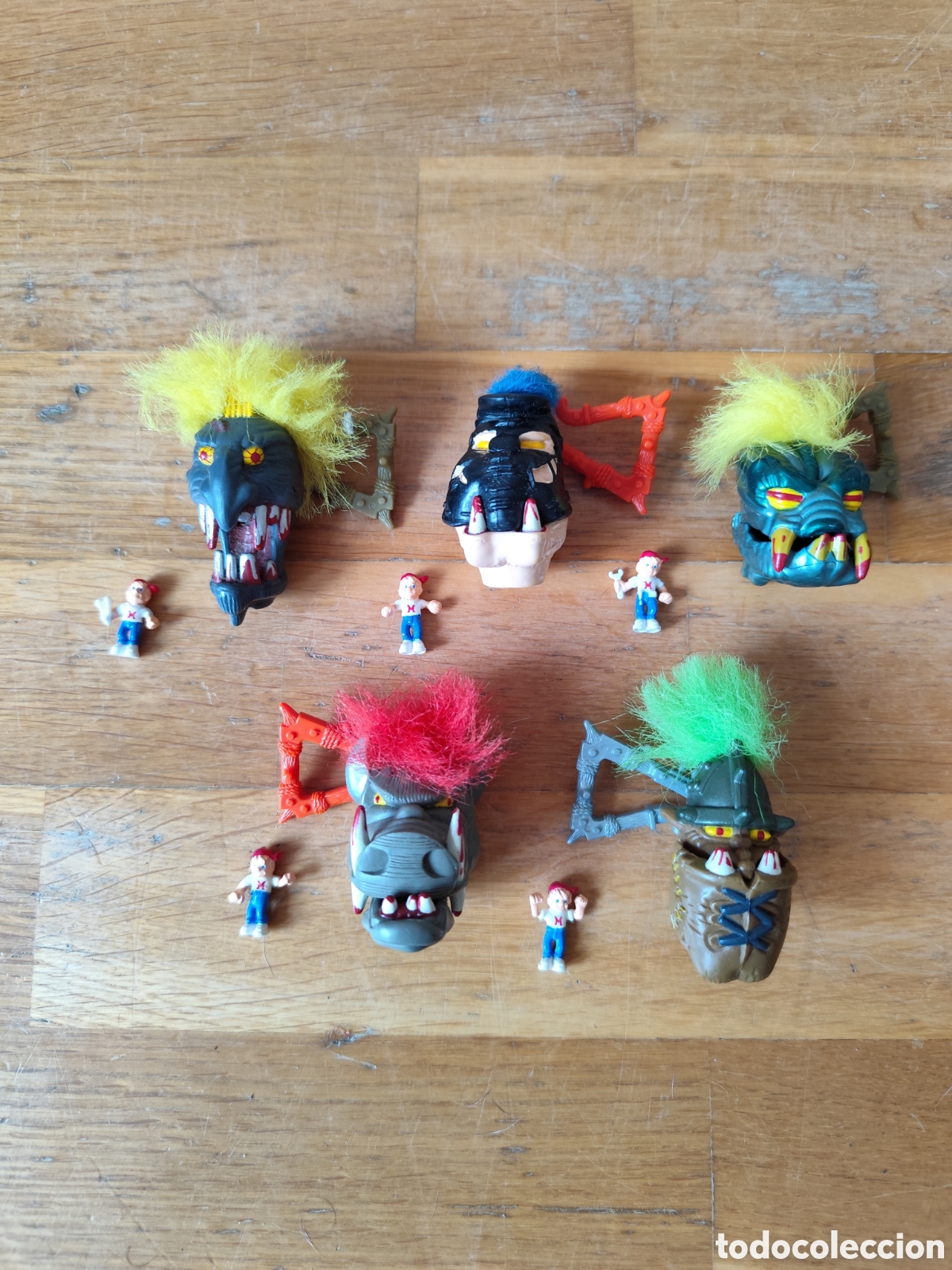 Figuras de acci&oacute;n: Mighty Max cabezas mm