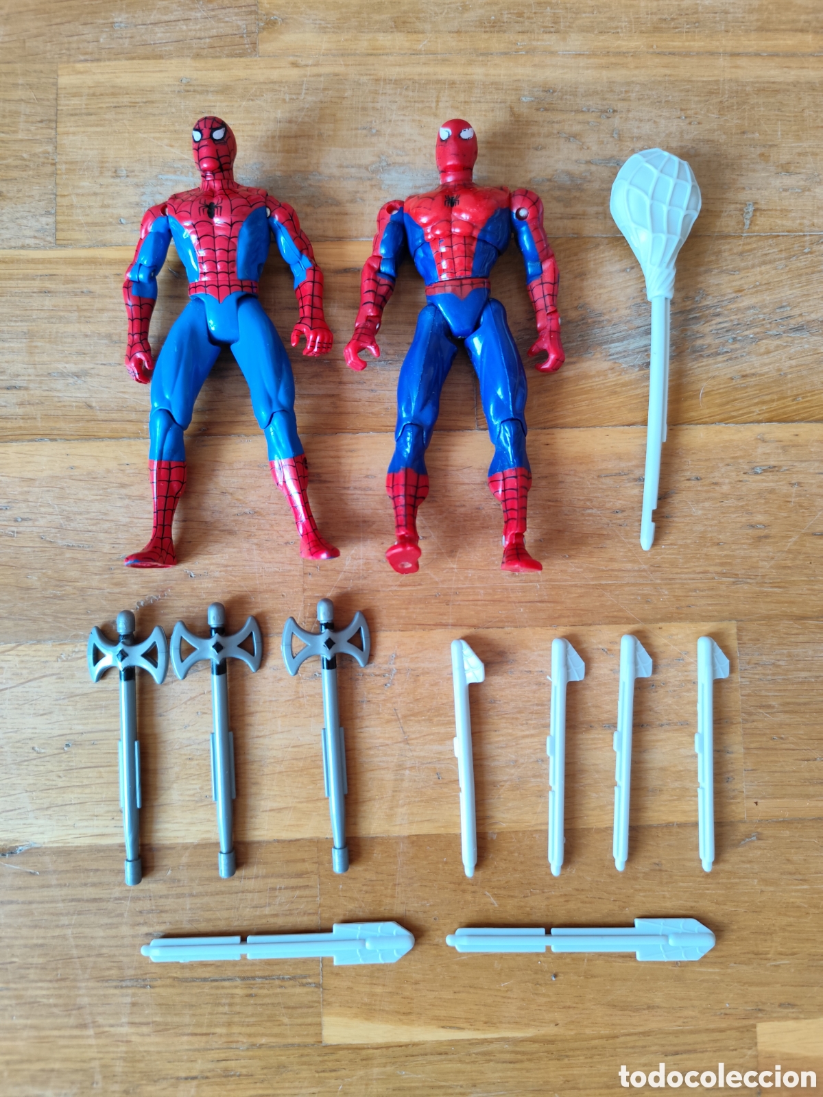 Figuras de acci&oacute;n: Spiderman toy biz y accesorios