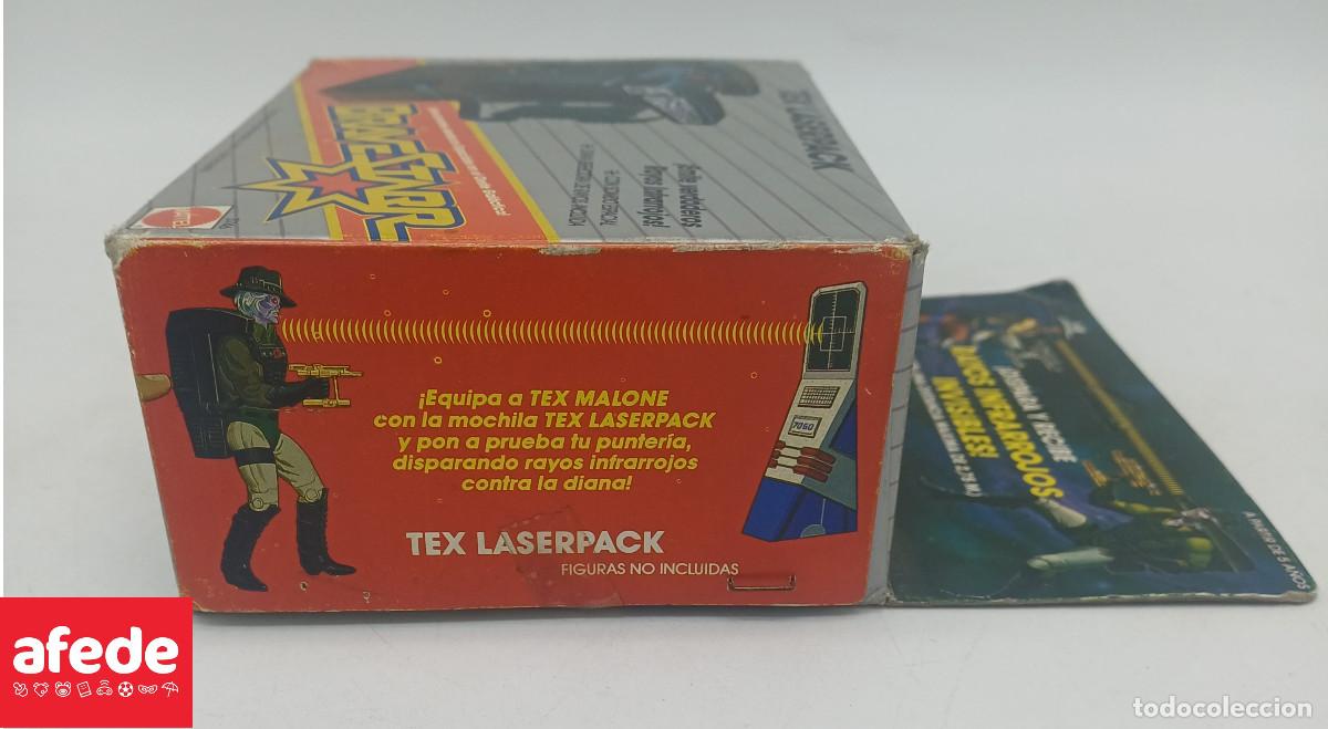 Figuras de acci&oacute;n: LASERPACK DE &rdquo;TEX MALONE&rdquo; DE BRAVESTARR EN SU CAJA ORIGINAL - Foto 3
