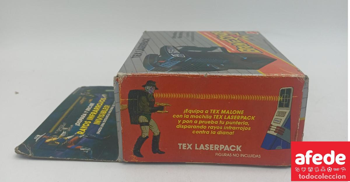 Figuras de acci&oacute;n: LASERPACK DE &rdquo;TEX MALONE&rdquo; DE BRAVESTARR EN SU CAJA ORIGINAL - Foto 4