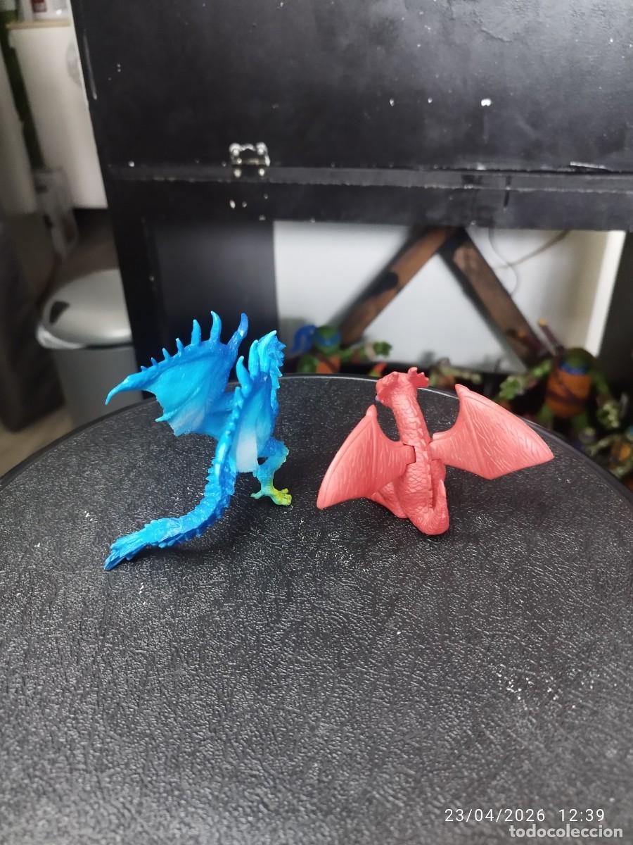 Figuras de acci&oacute;n: 2 Figuras de Dragones - Foto 3