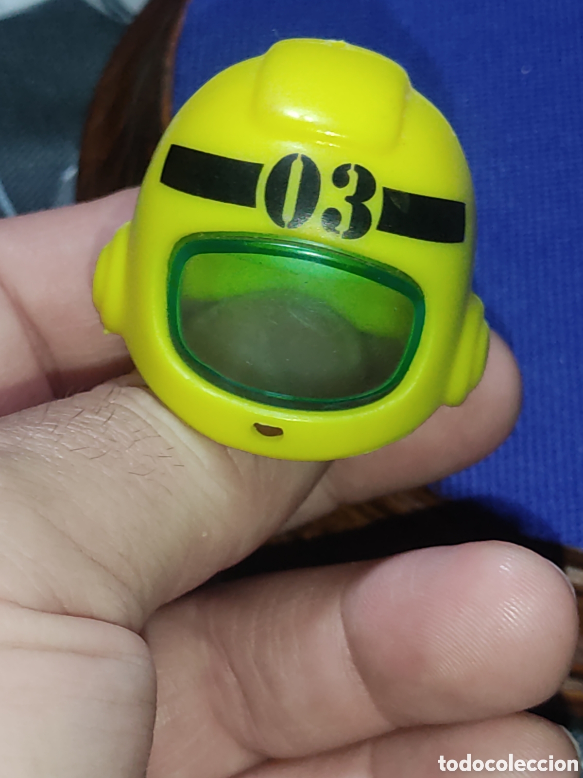 Figuras de acci&oacute;n: Casco de buzo o espacial de mu&ntilde;eco a catalogar. - Foto 5