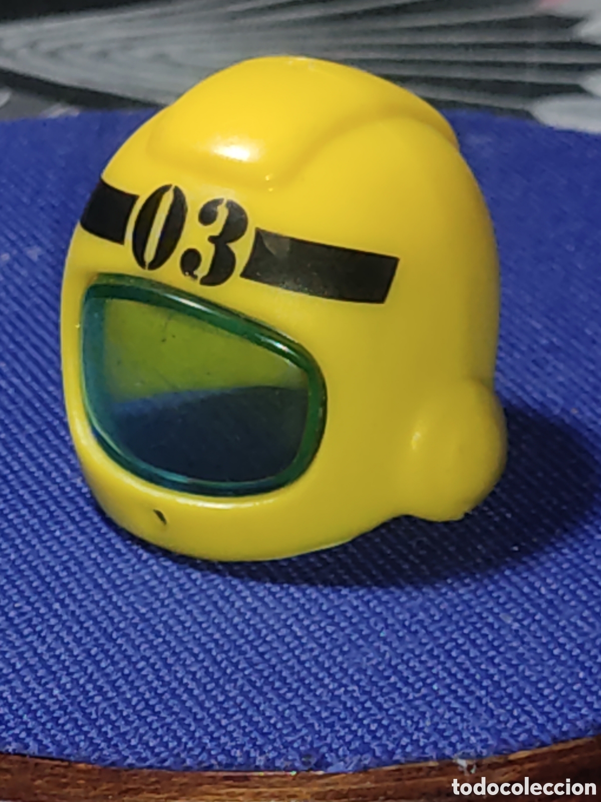 Figuras de acci&oacute;n: Casco de buzo o espacial de mu&ntilde;eco a catalogar. - Foto 7