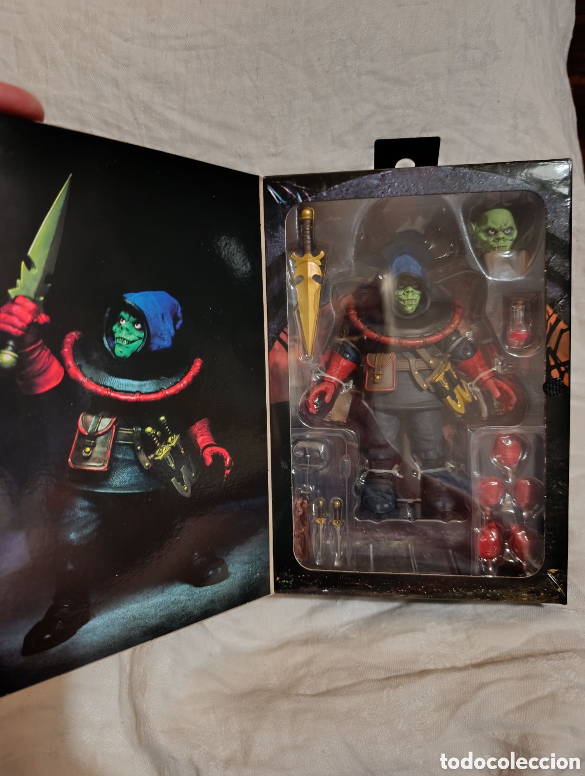 Figuras de acci&oacute;n: Figura de Zarak ( Dungeons & Dragons) linea Ultimate de Neca