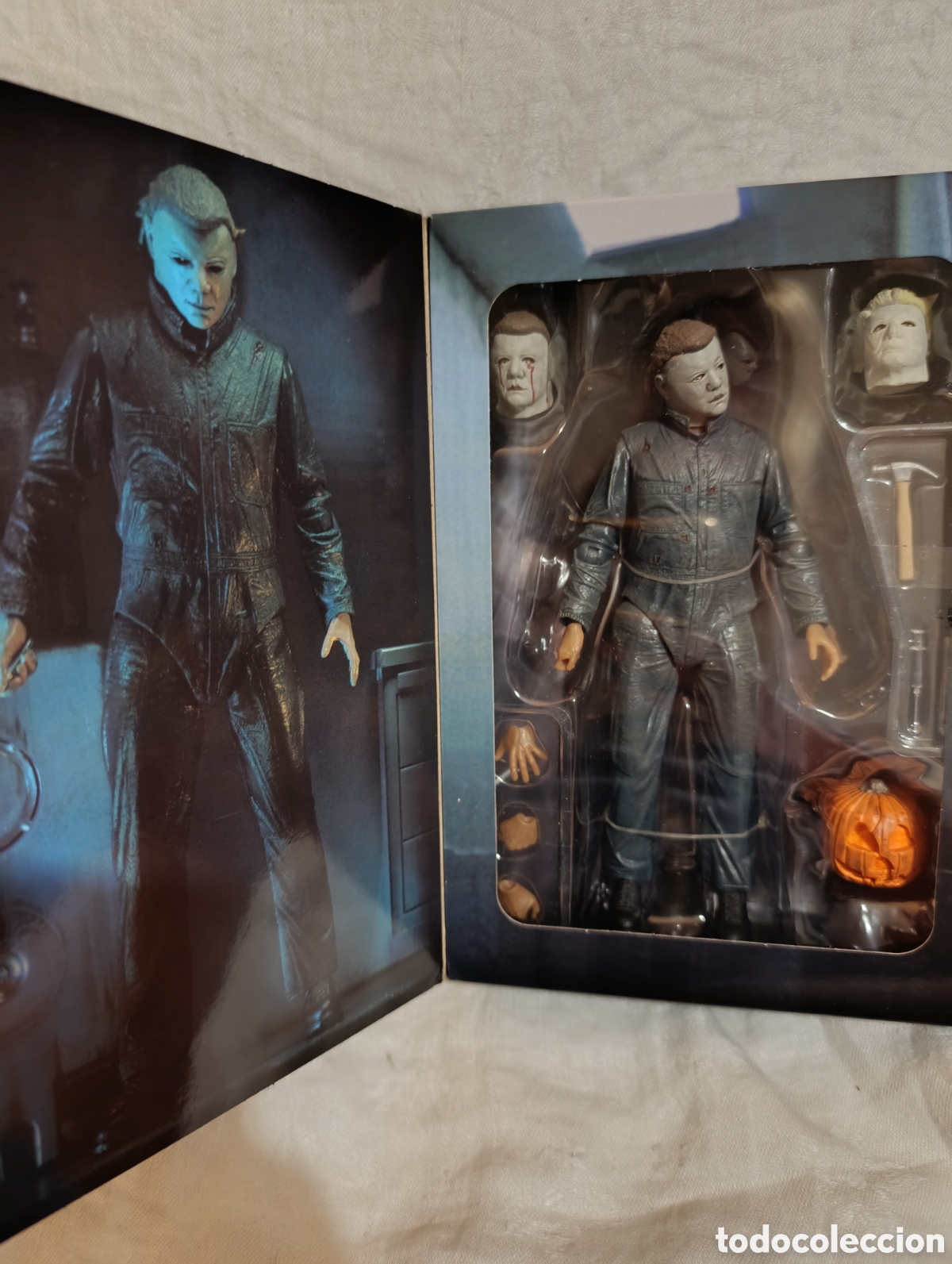 Figuras de acci&oacute;n: figura de acci&oacute;n coleccionable de Michael Myers de la serie NECA Ultimate.Halloween II