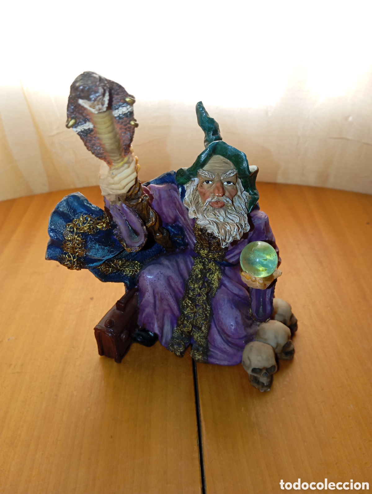 Figuras de acci&oacute;n: Hechizero figura antigua