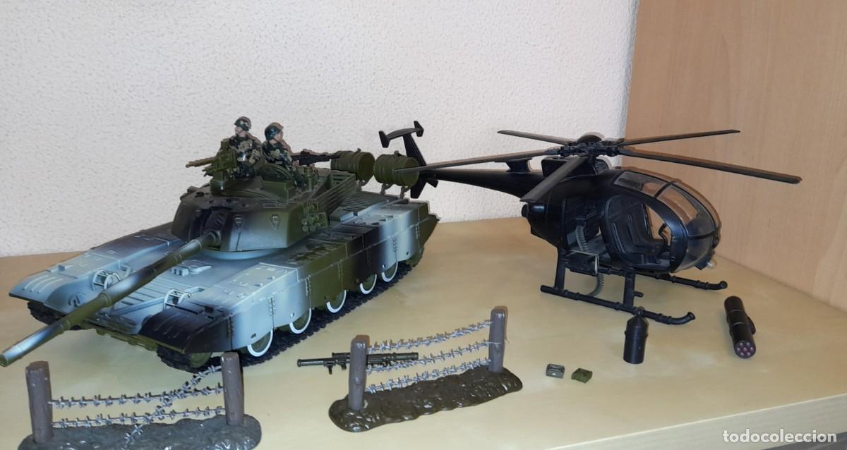 Figuras de acci&oacute;n: Lote vehiculos y figuras 1/18 tipo Gi-Joe