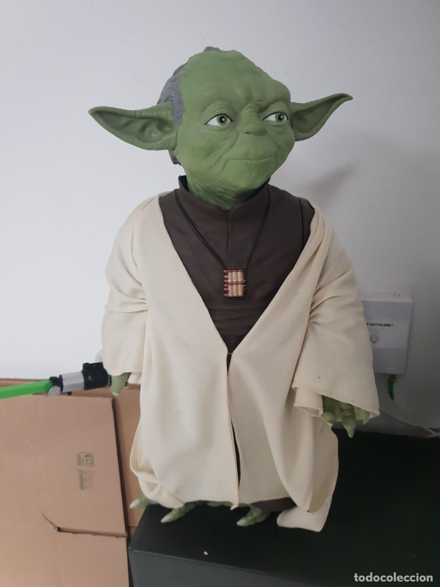 Figuras de acci&oacute;n: Figura pvc stars wars yoda buen tama&ntilde;o 45 cms