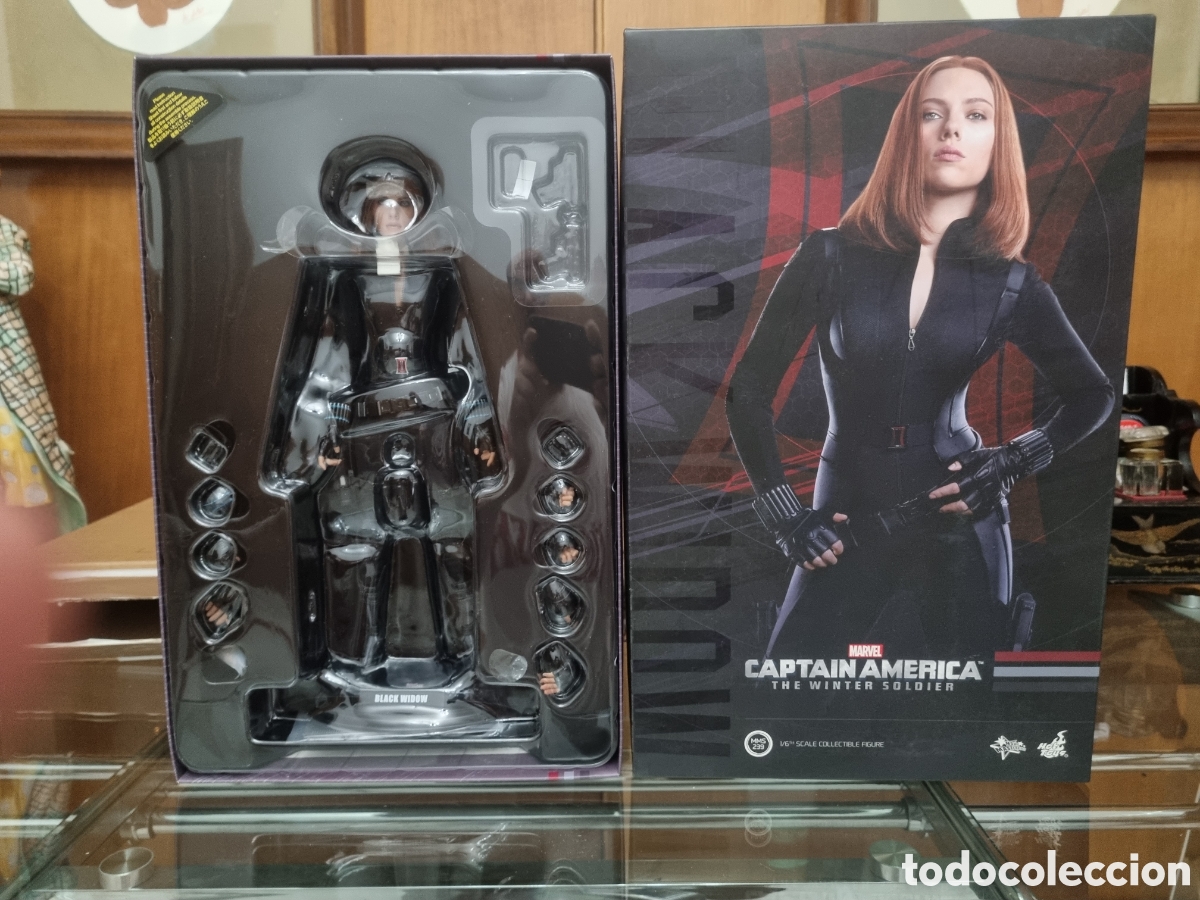 Figuras de acci&oacute;n: Black Widow. Hot toys