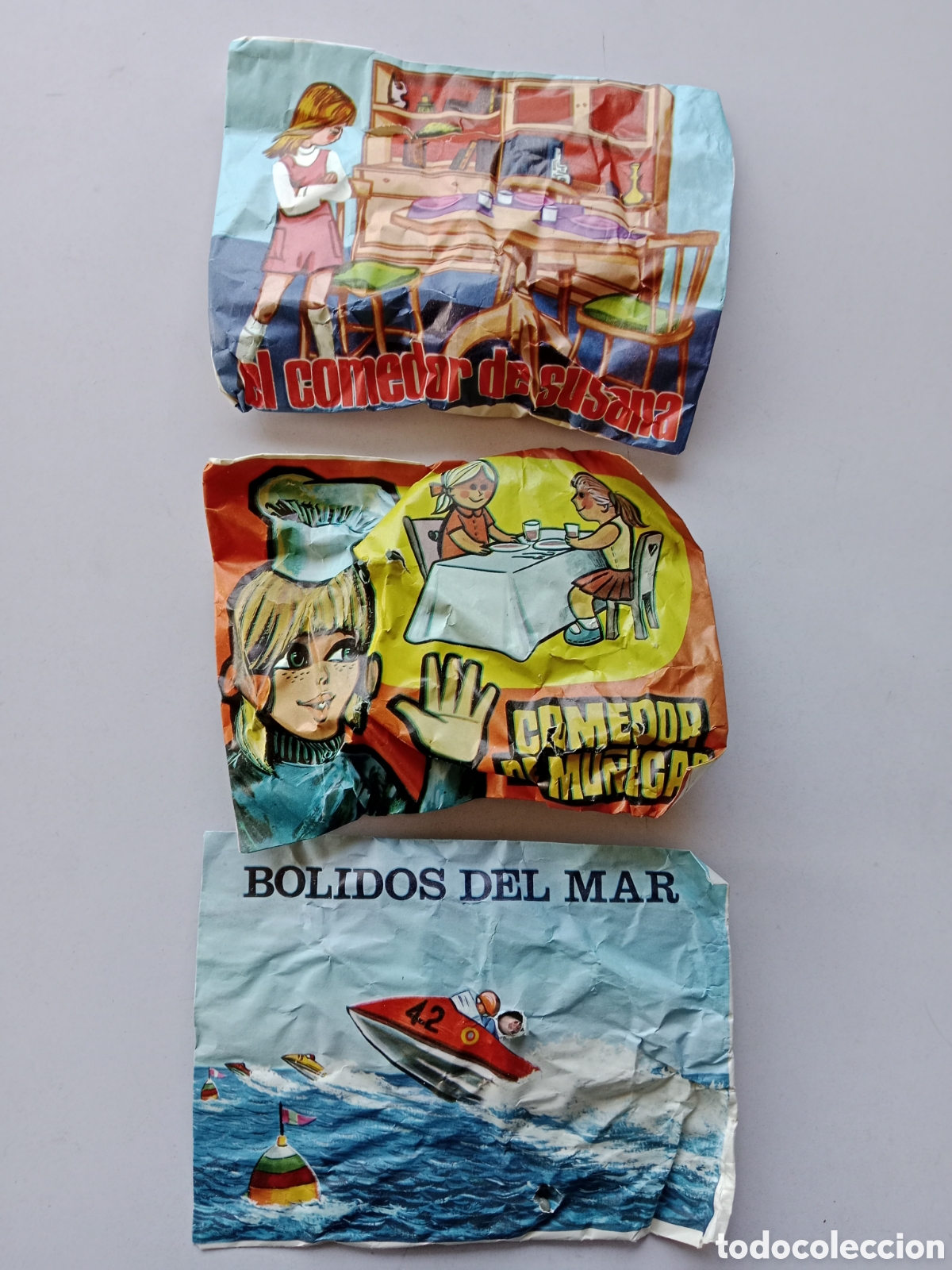 Figuras de acci&oacute;n: 3 SOBRES SORPRESA LLENOS