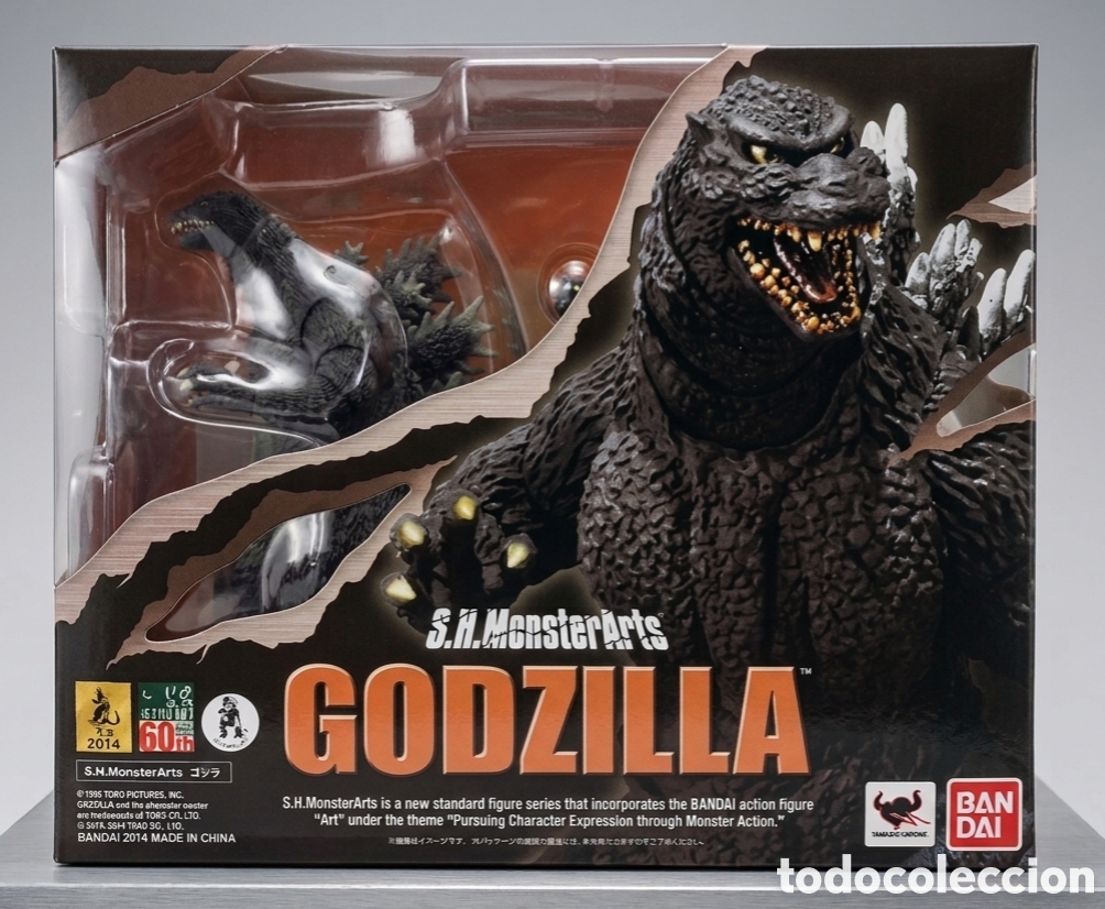 Figuras de acci&oacute;n: S.H. MonsterArts Godzilla 1995 Birth Version (Bandai) - 100% Completo