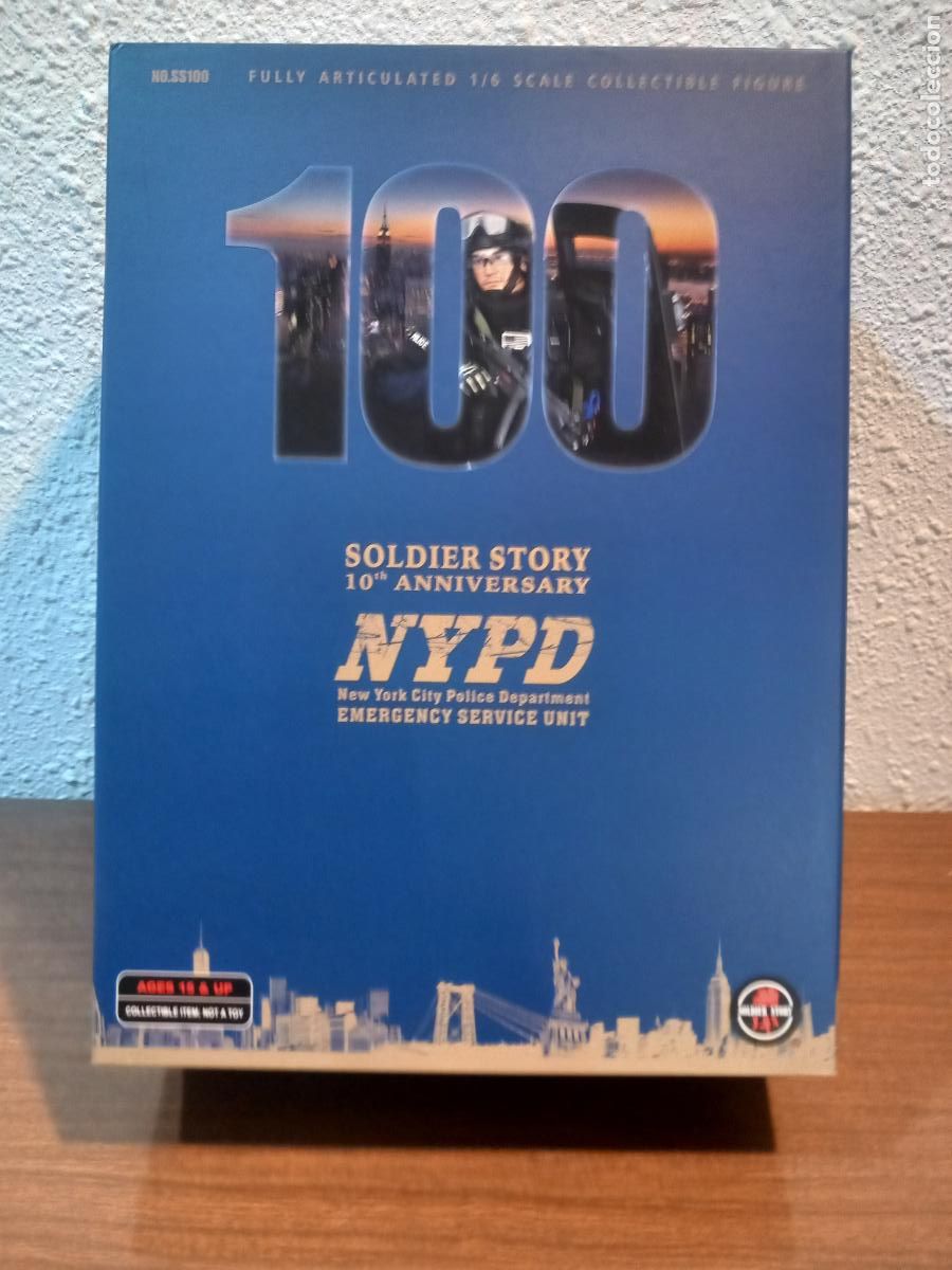 Figuras de acci&oacute;n: FIGURA ARTICULADA SOLDIER STORY NYPD (LEER DESCRIPCION)