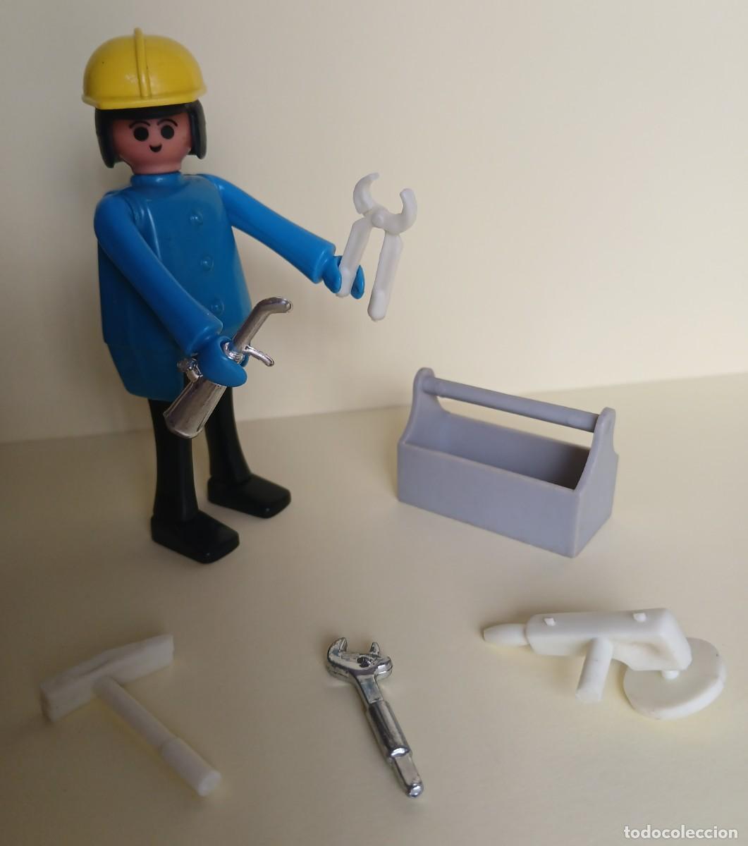 Figuras de acci&oacute;n: Play big (Playbig), Play Kit o Cefa Boys. Equipo Construcci&oacute;n. Fontanero 1&ordm;